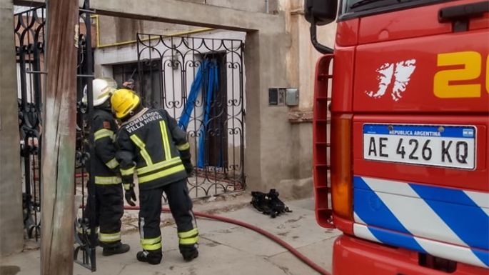 Un incendio generó alarma en Villa Nueva