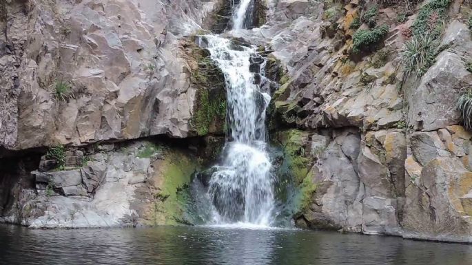 Falleció un joven tras caer de 20 metros en la Cascada de los Hornillos