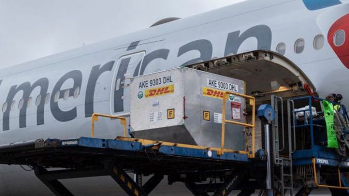 Llegaron 160 mil dosis de Pfizer