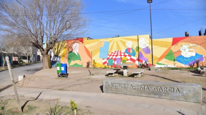 Habilitarán las remodelaciones de la plazoleta Ema de García