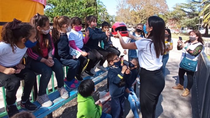 "La pista de Educación Vial ha sido reacondicionada recientemente"