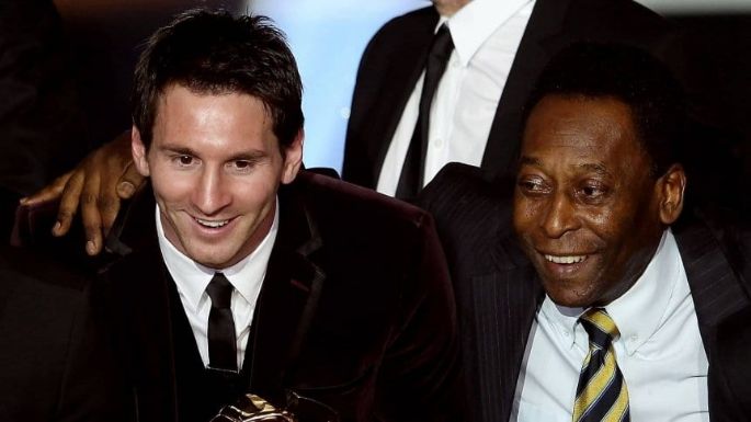 Pelé felicitó a Messi por su récord de goles con Argentina