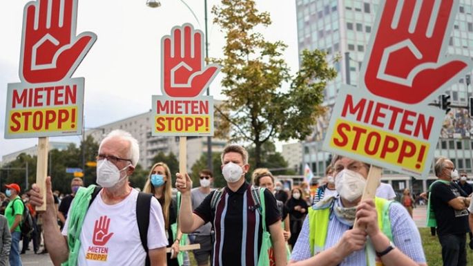 Se votó en Berlín a favor de la expropiación de viviendas