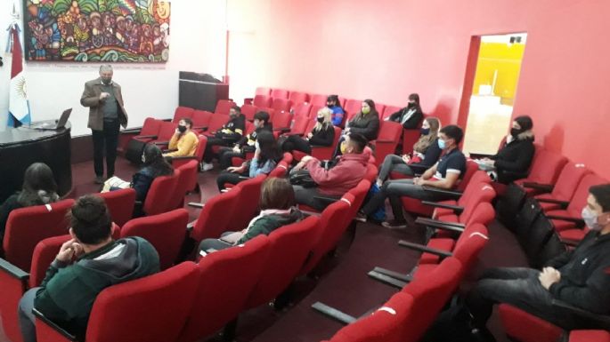 De Falco se reunió con el Concejo Deliberante Estudiantil