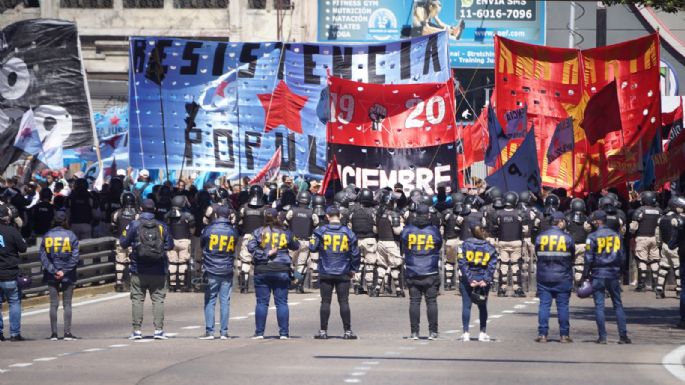 Organizaciones de izquierda realizaron protestas por viviendas y "generación de trabajo"