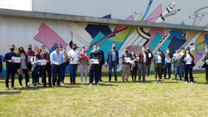 Entregaron los 13 créditos "Casa Propia" para familias de Villa María y Villa Nueva