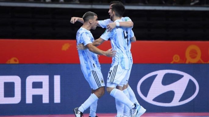 Mundial de Futsal: Argentina derrotó a Brasil y es finalista