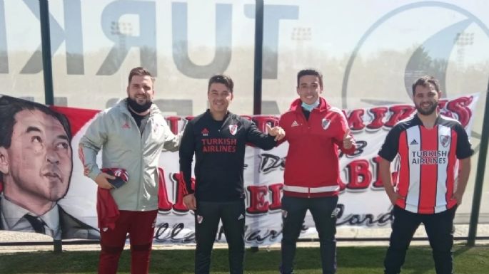 Viajaron desde Villa María para pedirle a Gallardo que no se vaya de River