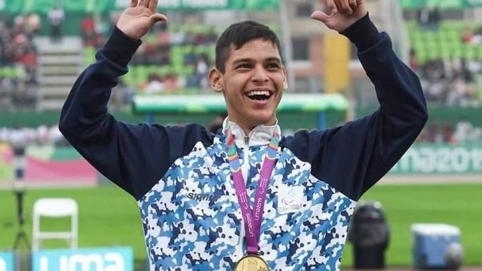 Alexis Chávez ganó el bronce en los 100 metros T36