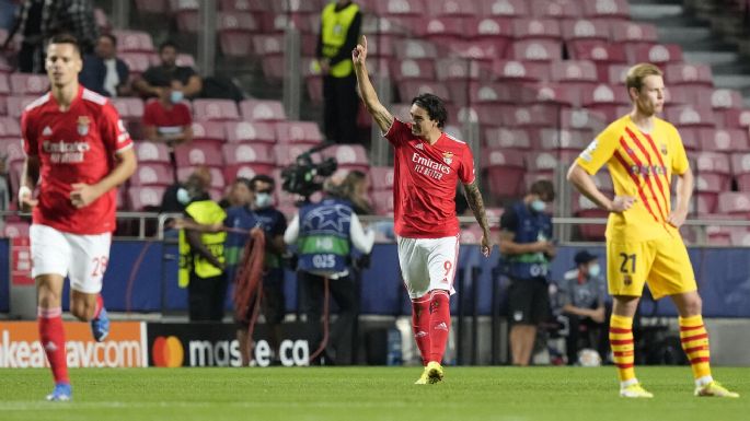 Benfica goleó al Barcelona