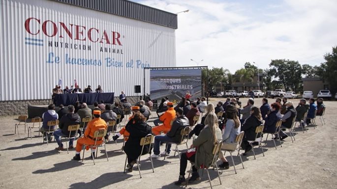 Pajón destacó lo que el Parque Industrial significa