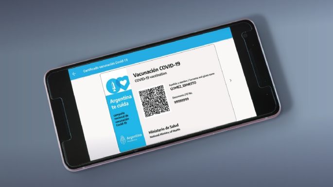 La app Mi Argentina servirá para acreditar vacunación Covid en todo el mundo