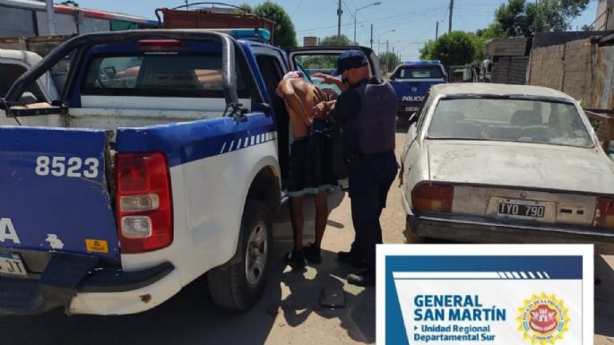 Preso por amenazar y agredir a su pareja