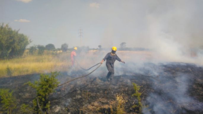 Las altísimas temperaturas provocaron el inicio de otro incendio