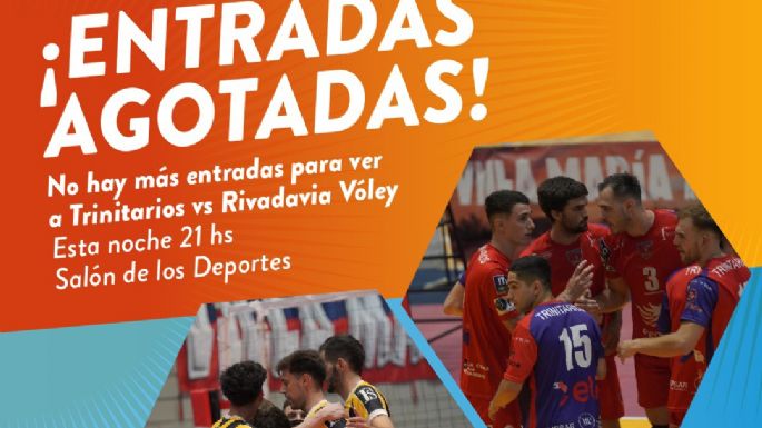 Ya no quedan más entradas para el clásico entre Trinitarios y Rivadavia