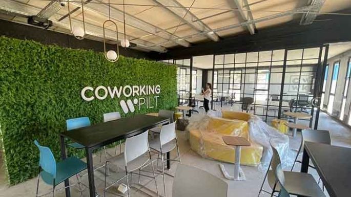 Habilitarán área de coworking y cafetería