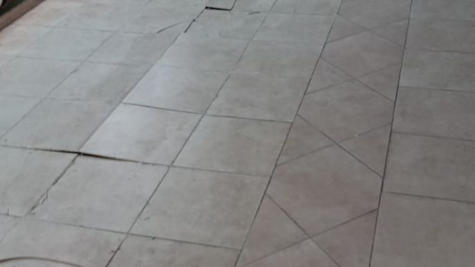 Afirman que el piso de la Terminal estalló por las altas temperaturas