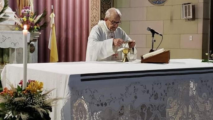 Murió el cura Horacio Lanzone