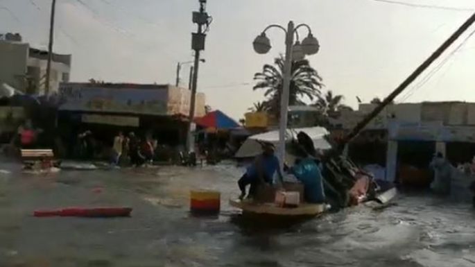 El tsunami dejó dos muertos en Perú