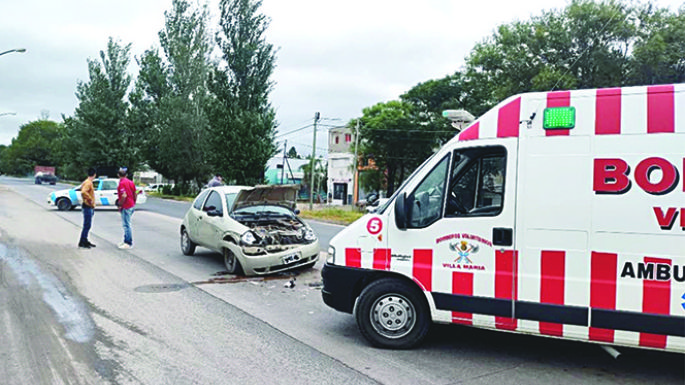 Seis lesionados en cinco accidentes, pero solo uno terminó en el Pasteur