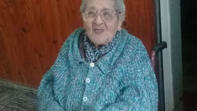 A los 105 años, murió la querida doña Hortensia