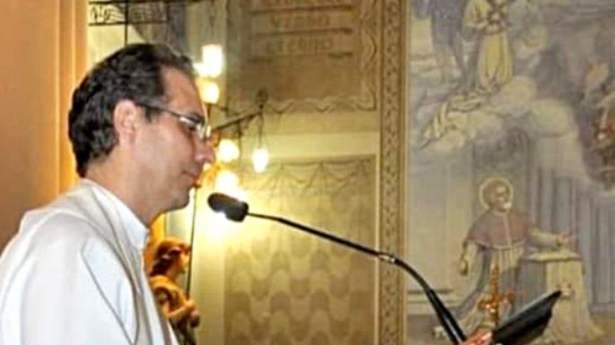 A los 56 años, mientras andaba  en bici, murió el padre Rubiolo