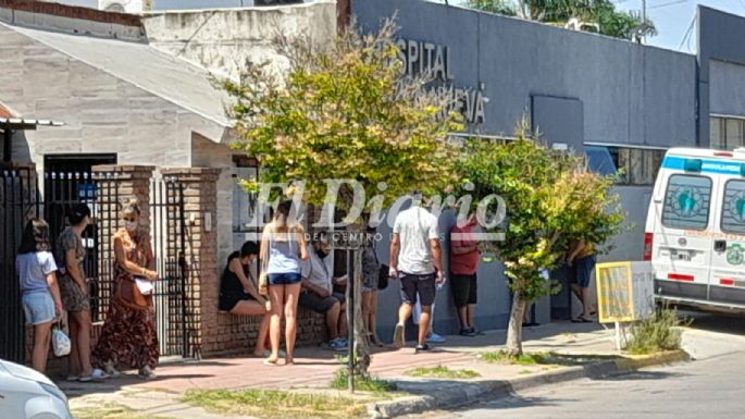Más de dos cuadras para hisoparse en Villa Nueva