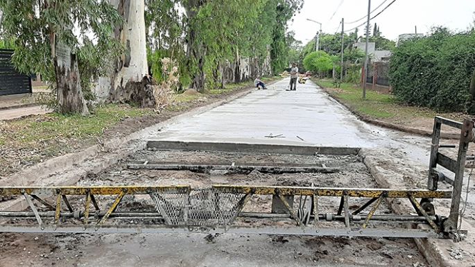 Pavimentación y ciclovía