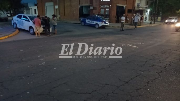 Accidente de tránsito en pleno bulevar España 