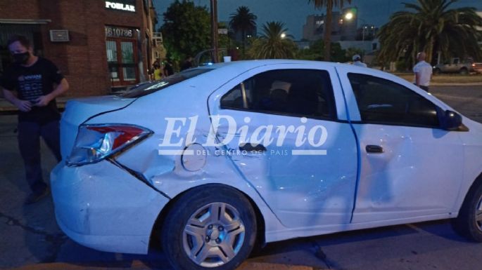 Accidente de tránsito en pleno bulevar España 