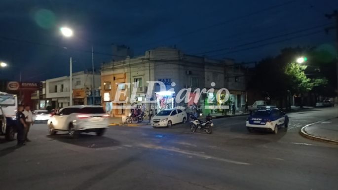 Accidente de tránsito en pleno bulevar España 