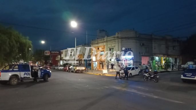 Accidente de tránsito en pleno bulevar España 