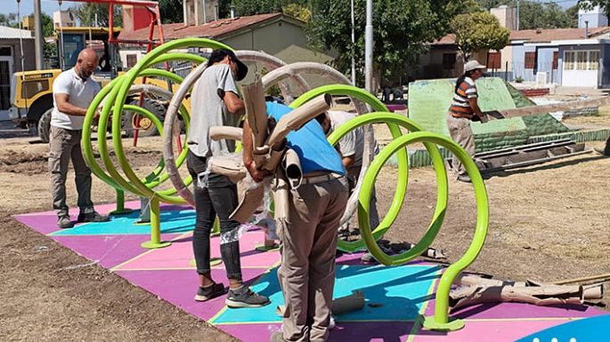 Juegos para la plaza del José Hernández