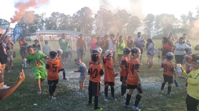 Primer campeón entre los niños