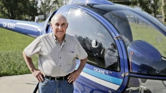 Falleció el gran creador de helicópteros Augusto "Pirincho" Cicaré