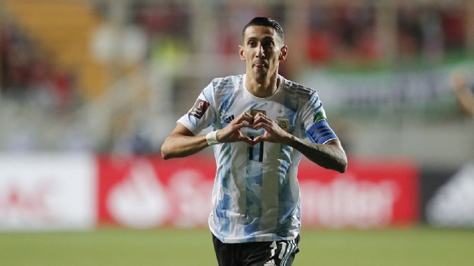 Argentina derrota a Chile al término del primer tiempo