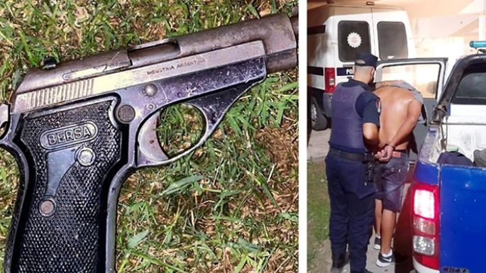 Baleó a un joven y le causó lesiones leves