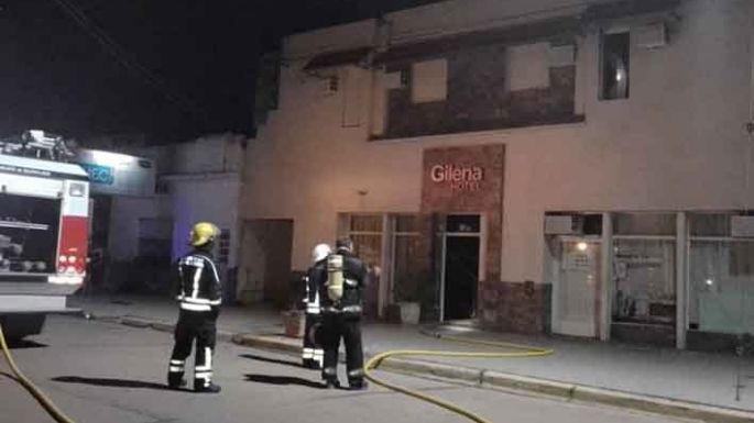 Incendio en  un hotel