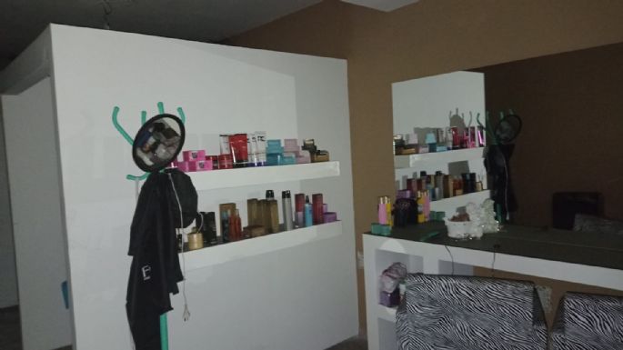 Incendio en una peluquería