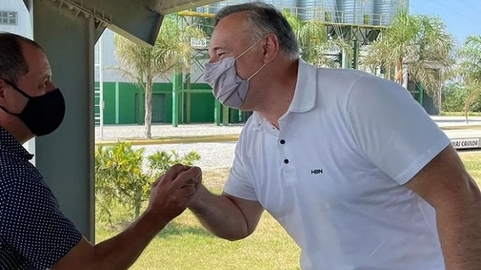 Muy cerca de Schiaretti y dispuesto a todo
