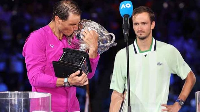 Nadal, con corazón de leyenda