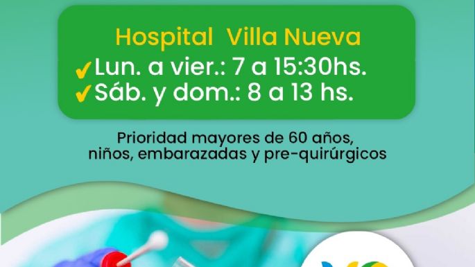 Villa Nueva habilitará un nuevo punto de testeo