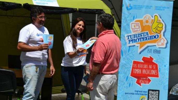Turista protegido