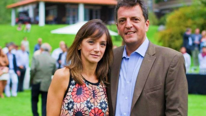 Sergio Massa está aislado por ser contacto estrecho de su esposa, Malena Galmarini