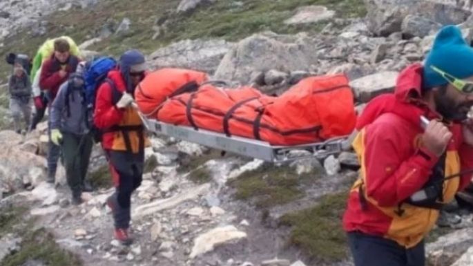 Hallaron muerto a un escalador tras una avalancha en El Chaltén