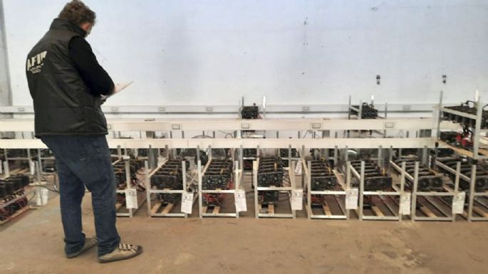 La AFIP relevó granjas de minado cripto con placas de video por valor de U$S420.000