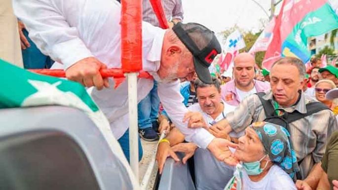 Lula prometió ampliar la intervención de los pobres