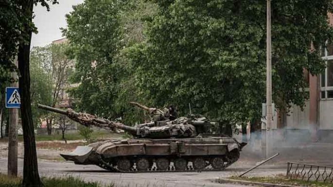 Rusia atacó por cuarto día la capital de Ucrania