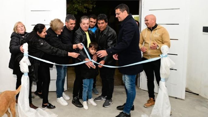 Inauguraron la sede barrial en Los Olmos de Villa Nueva