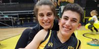Noelia Macagno, jugadora de vóley. Hija de María del Valle, mamá de Mateo